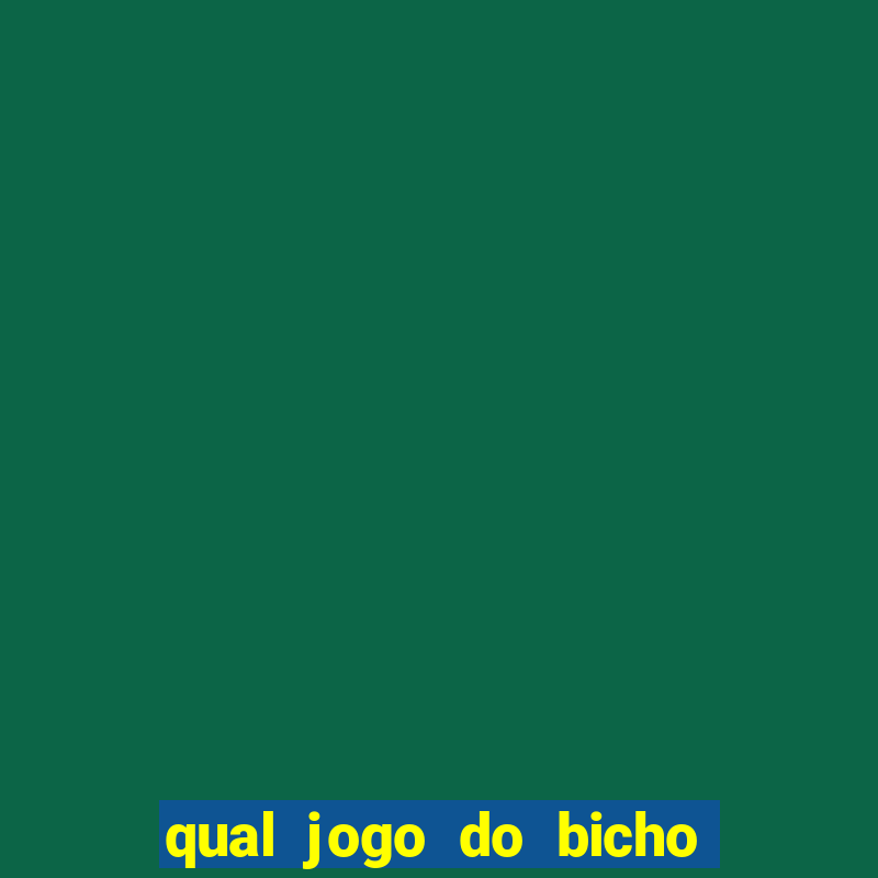 qual jogo do bicho paga mais